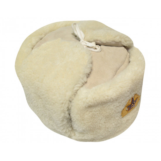 ソビエト/ロシア役員は、冬の毛皮オーバーコート(コートwwii 1944